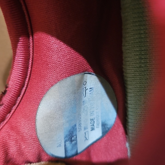 Altra Olympus 5 Tan Red Black Lace Up Hiking Trail Sneakers Running Shoes - Picture 4 of 8